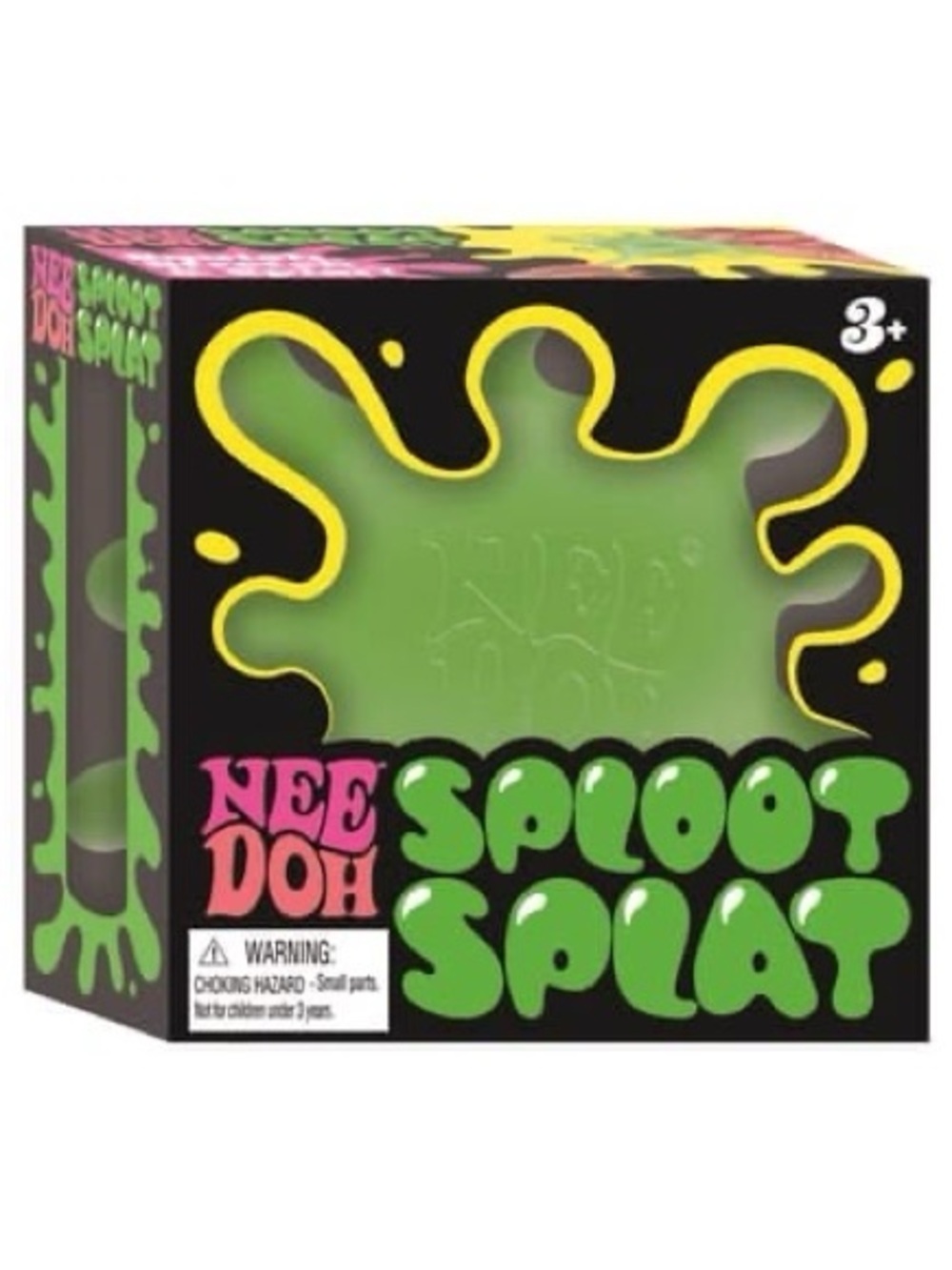 NeeDoh SplootSplat -GREEN - The Splat that Sploots, Sensory Toy - NIB!